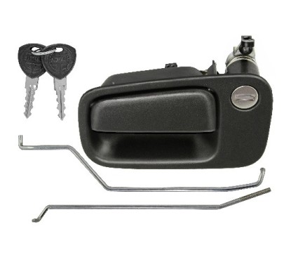 Maniglia Porta Esterna anteriore destro Nera (Con Chiave) per Lancia Y (840A) AL80424 - 31-AL80424 - 31-AL80424
