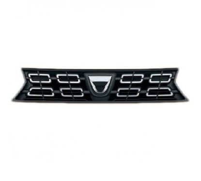 Griglia Radiatore Nera C/Modanature Cromate per Dacia Duster DA8242011 - 64-DA8242011 - 64-DA8242011
