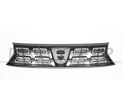 Griglia Radiatore Nera C/Modanature Cromate per Dacia Duster DA8242011