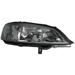Destra,Proiettore,Elettrico,Nero,H7,HB3,PY21W,W5W per Opel Astra G 320523