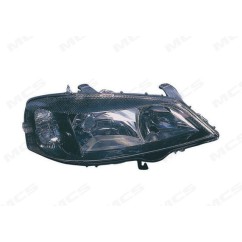 Destra,Proiettore,Elettrico,Nero,H7,HB3,PY21W,W5W per Opel Astra G 320523 - 30-320523 - 30-320523