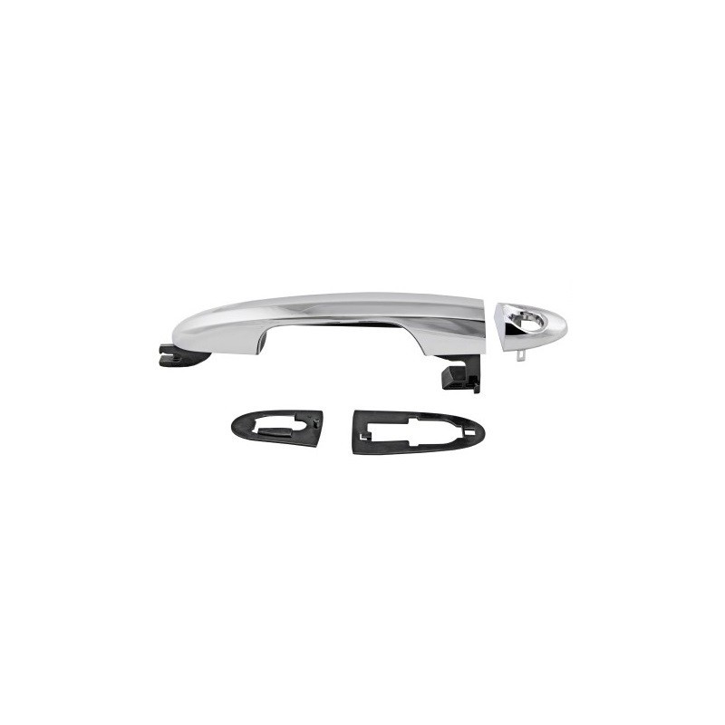 Maniglia Esterna anteriore sinistro Cromata (Foro Serratura) per Fiat 500L (330) e 500L (Trekking) AL80648