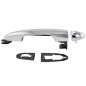 Maniglia Esterna anteriore sinistro Cromata (Foro Serratura) per Fiat 500L (330) e 500L (Trekking) AL80648