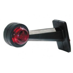 Ingombro Gomma Dritto Incolore/Rosso 24307400