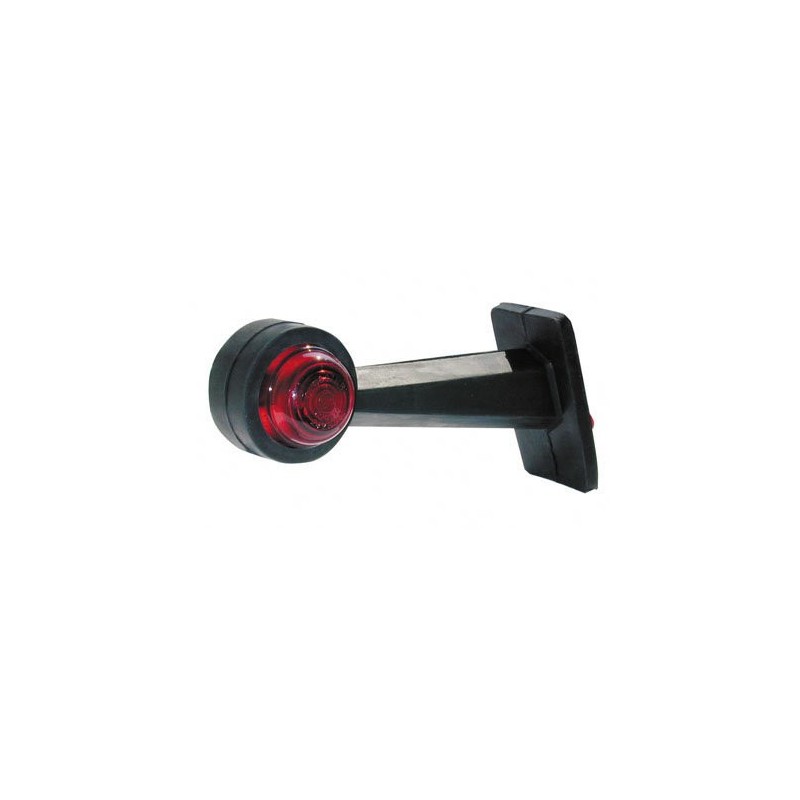 Ingombro Gomma Dritto Incolore/Rosso 24307400