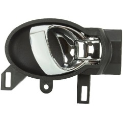 Maniglia Porta Interna anteriore/Posteriore destro Nera (Con Leva Cromata) per Nissan Cube (Z12), Juke e Micra (K13)