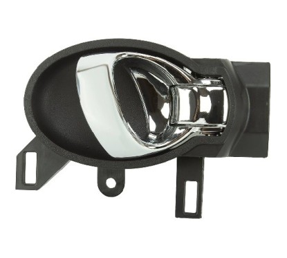 Maniglia Porta Interna anteriore/Posteriore destro Nera (Con Leva Cromata) per Nissan Cube (Z12), Juke e Micra (K13)