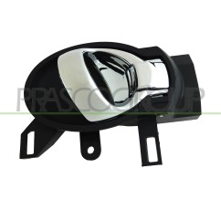 Maniglia Porta Interna anteriore/Posteriore destro Nera (Con Leva Cromata) per Nissan Cube (Z12), Juke e Micra (K13)
