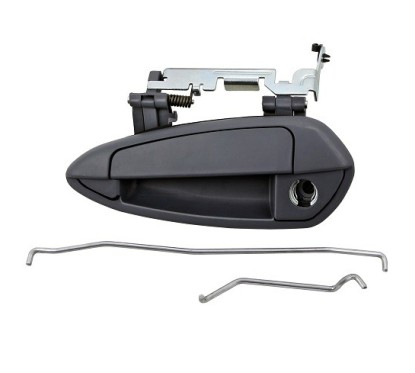 Maniglia Porta Esterna anteriore sinistro Nera (5 Porte) per Fiat Grande Punto (199), Punto (199) e Punto Evo AL80679 -