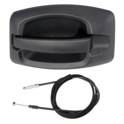 Maniglia Est. laterale Scorr. destro Nera per Citroen Jumper (9**), Fiat Ducato (250) e Ducato (9**) e altri modelli AL80952