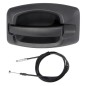 Maniglia Est. laterale Scorr. destro Nera per Citroen Jumper (9**), Fiat Ducato (250) e Ducato (9**) e altri modelli AL80952