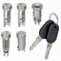 Kit Cilindretti Maniglia anteriore destro+Sinistro+Baule+Avviamento+Tappo Carburante (Con per Fiat Cinquecento (170) AL85200