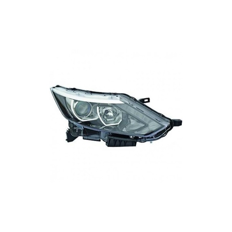 Proiettore destro (H7+H11) (D.light) (Led) con motore 14 per Nissan Qashqai DS7124913