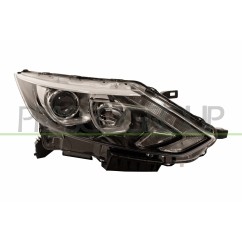 Proiettore destro (H7+H11) (D.light) (Led) con motore 14 per Nissan Qashqai DS7124913 - 64-DS7124913 - 64-DS7124913