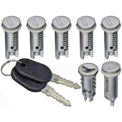 Kit Cilindretti Maniglie anteriore per Citroen Jumper (230), Fiat Ducato (230L) e Peugeot Boxer AL85207 - 31-AL85207 -