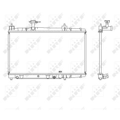 Radiatore Toyota 53448 - 32-53448 - 32-53448