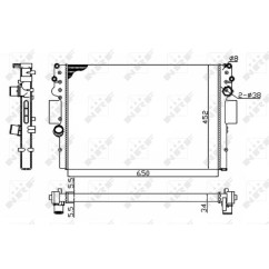 Radiatore Iveco 53614A - 32-53614A - 32-53614A