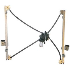 Alz.elett.anteriore destro (2P) Voyager dal 2005 per Chrysler-Dodge Grand Voyager e Voyager-Caravan CR412R - 31-CR412R -