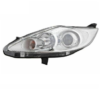 Proiettore sinistro H1+H7 Ele.crom.-con motore per Ford Fiesta (MK6) FD3444914