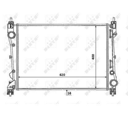 Radiatore Fiat 53935
