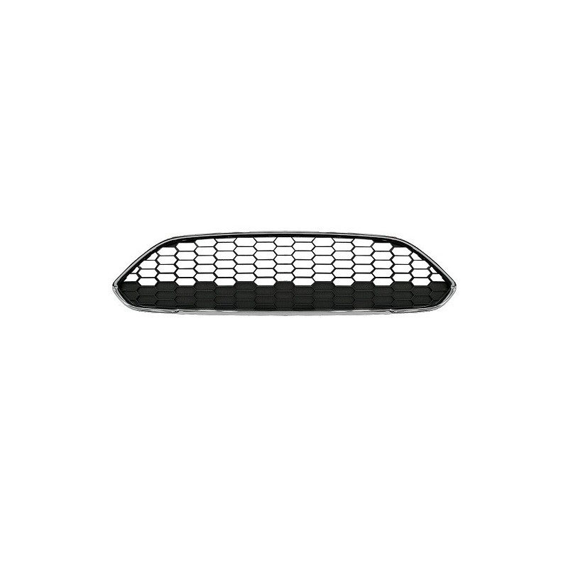 Griglia Radiatore Nera con Cornice Cromata Mod. 02 per Ford Fiesta (MK6) FD3462031