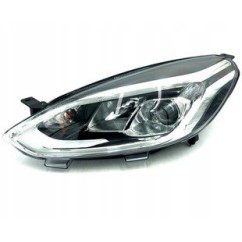 Proiettore Elett. sinistro con motore (H7+H15) (Day Light Led) (Cromato) Fiesta dal 2017 per Ford Fiesta (MK7) FD3484924 -