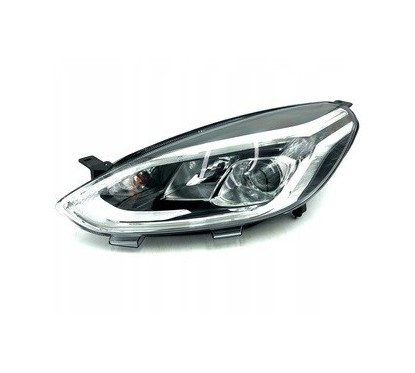 Proiettore Elett. sinistro con motore (H7+H15) (Day Light Led) (Cromato) Fiesta dal 2017 per Ford Fiesta (MK7) FD3484924 -
