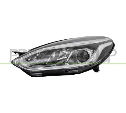 Proiettore Elett. sinistro con motore (H7+H15) (Day Light Led) (Cromato) Fiesta dal 2017 per Ford Fiesta (MK7) FD3484924