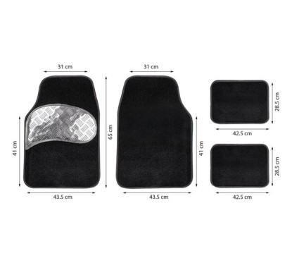 Tappetini in Tessuto per Auto Tcm-06 - 04700 - 69-04700 - 69-04700