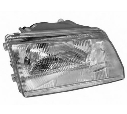 Proiettore destro C/Cromato Reg.elettrica (H4) per Fiat Cinquecento (170) LPB721 - 45-LPB721 - 45-LPB721
