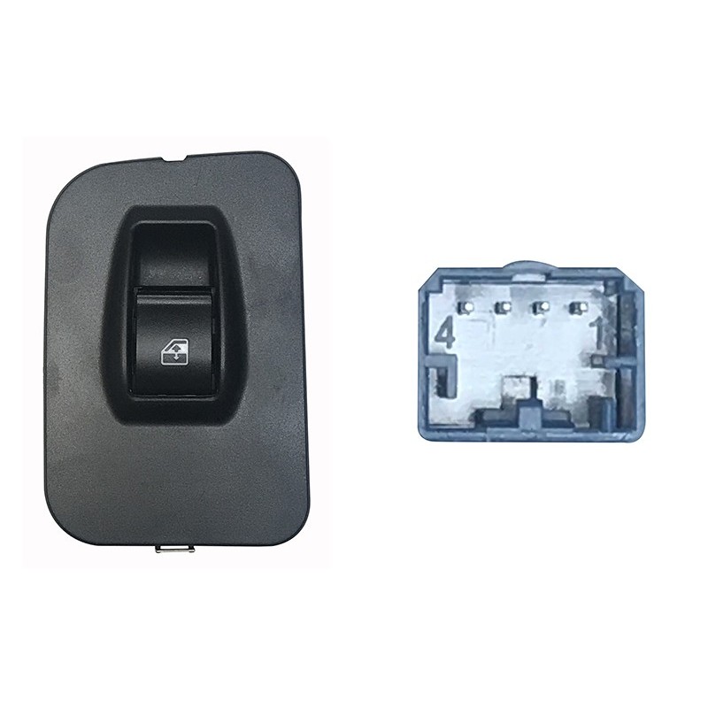 Pulsantiera Porta anteriore destro (4 Pin) per Citroen Nemo, Fiat Fiorino e Fiorino Qubo e altri modelli FTP76005
