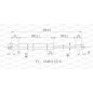 Molla A Gas Portellone posteriore destro/Sinistro per Seat Leon GSR6096.00