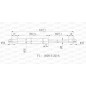 Molla A Gas Portellone posteriore destro/Sinistro per Renault Scenic-Grand Scenic (X-Mod) GSR6170.00