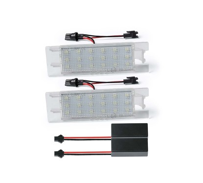 Fanale Luce Targa Led (Conf. 2PZ) per Alfa Romeo Mito, Fiat Bravo (198) e Grande Punto (199) e altri modelli 701001 -