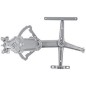 Mecc.elett.anteriore sinistro (2P) (C/Elettronica) Corsa dal 200006 per Opel Corsa C OP735L