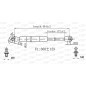 Molla A Gas Cofano anteriore destro/Sinistro per Toyota Landcruiser (FJ100) e Landcruiser Prado (FJ120) GSR6537.00