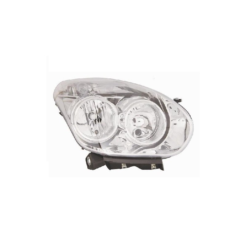 Proiettore destro Elett. (H7+H1) (C/Day Light) dal 2010 per Fiat Doblo e Opel Combo 327004884