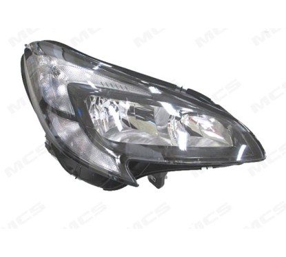 Proiettore destro (H7+H7) (C/Nero) con motore dal 2015 per Opel Corsa E 327005462