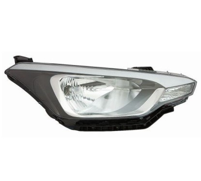 Proiettore F5648 Hyundai I20 5P Nero- destro 327005648