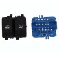 Blocco Interruttori Porta anteriore sinistro (10 Pin) Master dal 2010 per Renault Master IV e Master V RNB76011