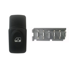 Interruttore Porta anteriore sinistro/Destro (Connettore Grigio) (6 per Renault Clio, Kangoo e Megane e altri modelli