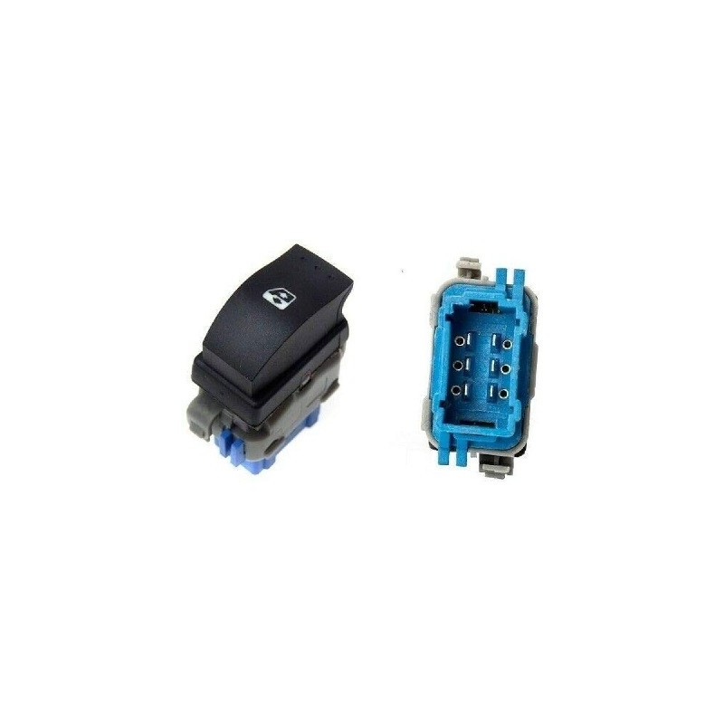Interruttore Porta anteriore destro - posteriore sinistro/Destro (6 Pin) Master dal per Renault Master IV e Master V RNI76015