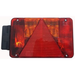 Fanale Radex 5901 destro (Posizione/Stop/Freccia/Targa/R.nebbia) (250X140X60, Inter.70) 124551 - 70-124551 - 70-124551