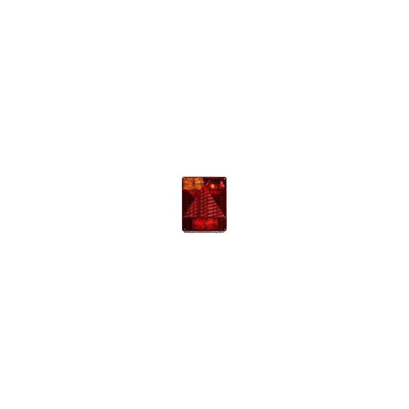 Fanale Radex 6800 sinistro (Posizione/Stop/Freccia/R.nebbia) (20X160X60, Inter.70) 124686