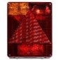 Fanale Radex 6800 sinistro (Posizione/Stop/Freccia/R.nebbia) (20X160X60, Inter.70) 124686