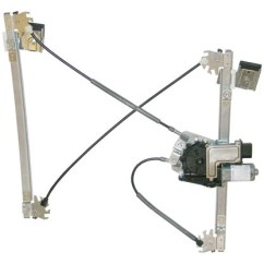 Alz.elett.anteriore destro (5P) (C/Elettronica) per Seat Ibiza III (6K1)/Cordoba, Volkswagen Caddy e Polo Variant/Caddy