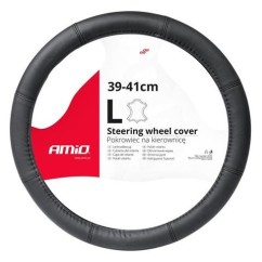 Steering Wheel Cover Leather Series Swc-48-L (39-41CM) 03547 - 69-03547 - 69-03547