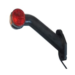 Fanale Ingombro laterale sinistro Rosso/Bianco 103336