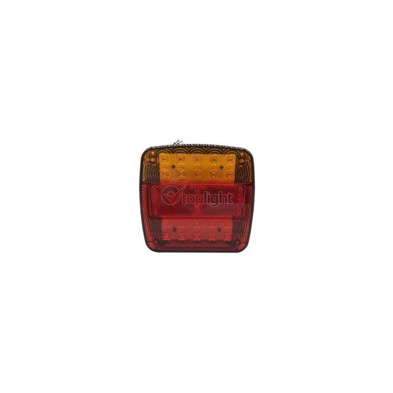 Fanalino Univ. A Led con Luce Targa - 10-30V 39582