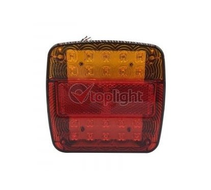 Fanalino Univ. A Led con Luce Targa - 10-30V 39582 - 83-39582 - 83-39582